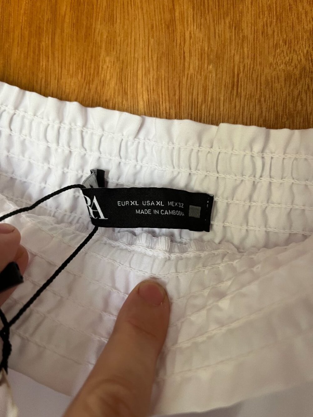 Zara poplin midi full cut skirt - Picture 2 of 2